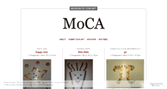 Desktop Screenshot of mocagallery.wordpress.com