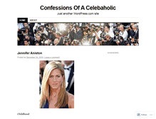 Tablet Screenshot of confessionsofacelebaholic.wordpress.com