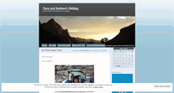 Desktop Screenshot of doraandrew.wordpress.com