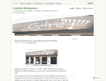 Tablet Screenshot of galpaoesperanca.wordpress.com