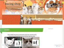 Tablet Screenshot of kucingshop.wordpress.com