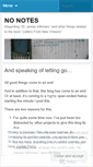 Mobile Screenshot of nonotes.wordpress.com