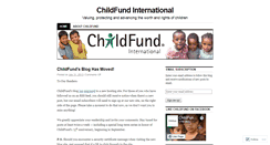 Desktop Screenshot of childfundinternational.wordpress.com