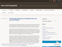 Tablet Screenshot of iuranovitpopulus.wordpress.com