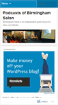 Mobile Screenshot of birminghamsalon.wordpress.com