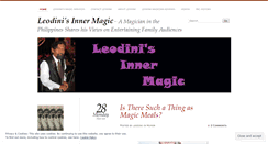 Desktop Screenshot of innermagicclub.wordpress.com