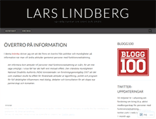 Tablet Screenshot of larslindberg.wordpress.com