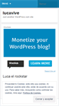Mobile Screenshot of lucavive.wordpress.com