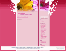 Tablet Screenshot of hotgirlworld.wordpress.com