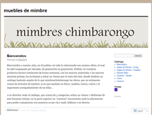 Tablet Screenshot of mimbreschimbarongo.wordpress.com