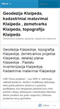 Mobile Screenshot of geodezija.wordpress.com