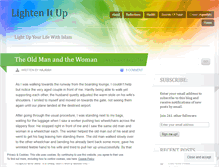 Tablet Screenshot of lightenitup.wordpress.com