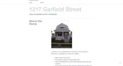 Desktop Screenshot of 1217garfield.wordpress.com