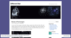 Desktop Screenshot of differentstarwriters.wordpress.com