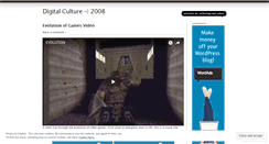 Desktop Screenshot of digicult9186.wordpress.com