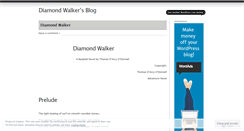 Desktop Screenshot of diamondwalker.wordpress.com