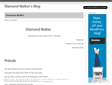 Tablet Screenshot of diamondwalker.wordpress.com