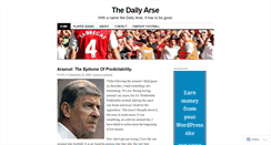 Desktop Screenshot of dailyarse.wordpress.com