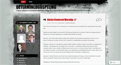 Desktop Screenshot of determinedgospeling.wordpress.com