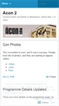 Mobile Screenshot of acon2.wordpress.com