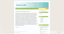 Desktop Screenshot of outdoorsusa.wordpress.com