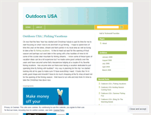 Tablet Screenshot of outdoorsusa.wordpress.com