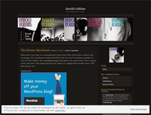 Tablet Screenshot of haroldrobbinsnovels.wordpress.com