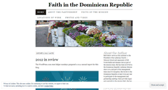 Desktop Screenshot of faithndominican.wordpress.com