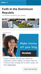 Mobile Screenshot of faithndominican.wordpress.com