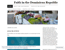 Tablet Screenshot of faithndominican.wordpress.com