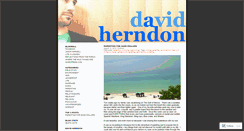 Desktop Screenshot of davidherndon.wordpress.com