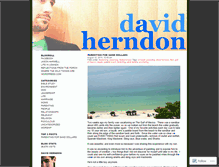 Tablet Screenshot of davidherndon.wordpress.com