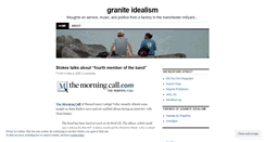 Desktop Screenshot of graniteidealism.wordpress.com