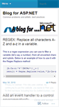 Mobile Screenshot of blogfordotnet.wordpress.com
