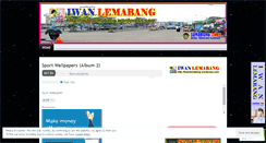 Desktop Screenshot of iwanlemabang.wordpress.com