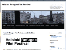 Tablet Screenshot of helsinkirefugeefilmfestival.wordpress.com
