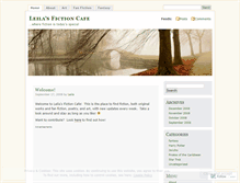 Tablet Screenshot of leilasfictioncafe.wordpress.com