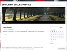 Tablet Screenshot of bianchinaspacepirates.wordpress.com