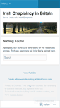 Mobile Screenshot of irishchaplaincy.wordpress.com