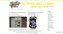 Desktop Screenshot of infrontandcenter.wordpress.com