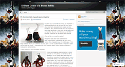Desktop Screenshot of comidaybebida.wordpress.com