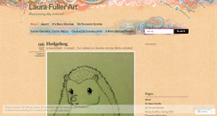 Desktop Screenshot of laurafullerart.wordpress.com
