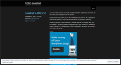 Desktop Screenshot of marcayamaha.wordpress.com