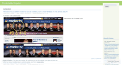 Desktop Screenshot of predictablehipster.wordpress.com