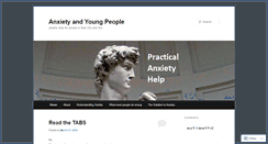 Desktop Screenshot of anxiety4youngadults.wordpress.com