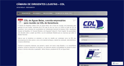 Desktop Screenshot of cdldeaguasbelas.wordpress.com