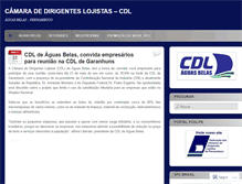 Tablet Screenshot of cdldeaguasbelas.wordpress.com