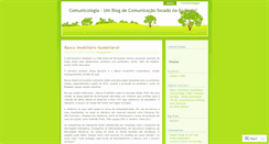 Desktop Screenshot of comunicologia.wordpress.com