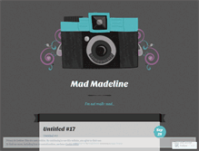 Tablet Screenshot of madmadeline21.wordpress.com