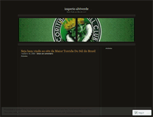 Tablet Screenshot of imperioalviverde.wordpress.com